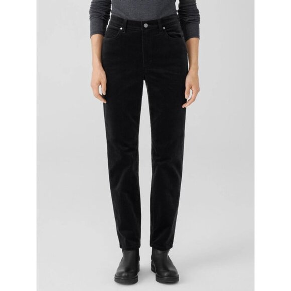 Eileen Fisher Pants - Eileen Fisher Organic Cotton Stretch Velveteen Pant Slim Fit | Med | NWT